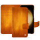 Custodia in pelle Samsung Galaxy S23+ - Orange Patine