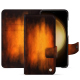 Housse cuir Samsung Galaxy S23+ - Fauve Patine