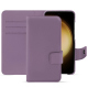 Samsung Galaxy S23+ leather case - Lilas PU ( Pantone #b9a3e3 )