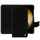 Funda de piel Samsung Galaxy S23+ - Noir Veggie ( Noir / Black) 