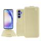硬质真皮保护套 Samsung Galaxy A54 - Beige ( Nappa - Pantone #ceb888 ) 