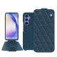 Samsung Galaxy A54 leather case - Indigo - Couture ( Pantone #1f4565 ) 