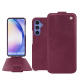 Capa em pele Samsung Galaxy A54 - Prune vintage ( Pantone #612434 ) 