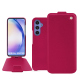 Funda de piel Samsung Galaxy A54 - Rose fluo ( Pantone #ff16b4 ) 