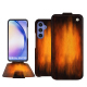 Funda de piel Samsung Galaxy A54 - Fauve Patine