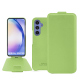 Capa em pele Samsung Galaxy A54 - Vert olive PU ( Pantone #a7c58e )