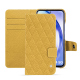 Capa em pele Samsung Galaxy A54 - Mimosa - Couture ( Pantone #b39437 ) 