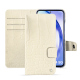 Custodia in pelle Samsung Galaxy A54 - Crocodile milk ( Pantone #d6d2c4 ) 