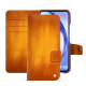 Housse cuir Samsung Galaxy A54 - Orange Patine