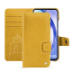 Custodia in pelle Samsung Galaxy A54 - Jaune soulèu ( Pantone #F3B934 )