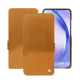 Housse cuir Samsung Galaxy A54 - Or Maïa ( Pantone 871C ) 