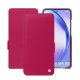 Funda de piel Samsung Galaxy A54 - Rose fluo ( Pantone #ff16b4 ) 
