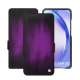 Capa em pele Samsung Galaxy A54 - Violet Patine