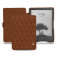 Housse cuir Amazon Kindle (2022) - Marron - Couture ( Nappa - Pantone #8B4720 ) 
