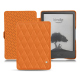 가죽 커버 Amazon Kindle (2022) - Orange - Couture ( Nappa - Pantone #ff9351 ) 