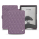 Lederschutzhülle Amazon Kindle (2022) - Lilas - Couture ( Nappa - Pantone #b9a3e3 ) 