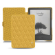 Custodia in pelle Amazon Kindle (2022) - Mimosa - Couture ( Pantone #b39437 ) 