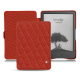 Funda de piel Amazon Kindle (2022) - Papaye - Couture ( Pantone #b54317 ) 
