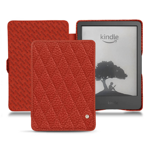 Maßgeschneiderte Premium-Hülle Amazon Kindle (2022)Papaye - Couture ( Pantone #b54317 ) 