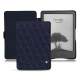 Housse cuir Amazon Kindle (2022) - Cobalt - Couture ( Pantone #2b253f ) 