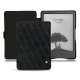 Funda de piel Amazon Kindle (2022) - Dark vintage - Couture ( Pantone #050505 ) 