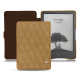 Custodia in pelle Amazon Kindle (2022) - Sable vintage - Couture ( Pantone #9b7340 ) 