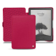 Housse cuir Amazon Kindle (2022) - Rose fluo ( Pantone #ff16b4 ) 