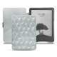 Housse cuir Amazon Kindle (2022) - Platinium - Couture ( Pantone 877C ) 