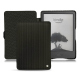 Housse cuir Amazon Kindle (2022) - Abaca nero ( Noir / Black) 