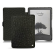 Funda de piel Amazon Kindle (2022) - Autruche nero ( Noir / Black) 