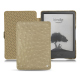 Capa em pele Amazon Kindle (2022) - Autruche desert ( Pantone #A39382 ) 