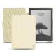 Custodia in pelle Amazon Kindle (2022) - Crocodile milk ( Pantone #d6d2c4 ) 