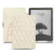 Funda de piel Amazon Kindle (2022) - Blanc escumo - Couture ( Pantone #D6D6D1 )