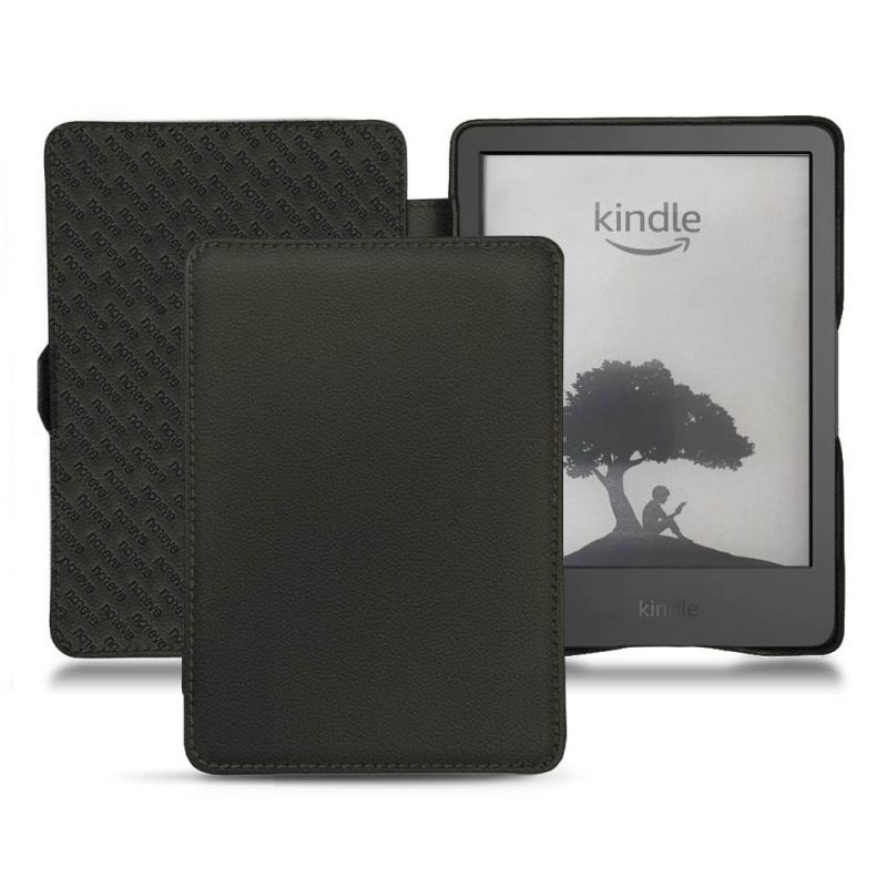 Housse cuir Amazon Kindle (2022) - Noir PU ( Black ) 