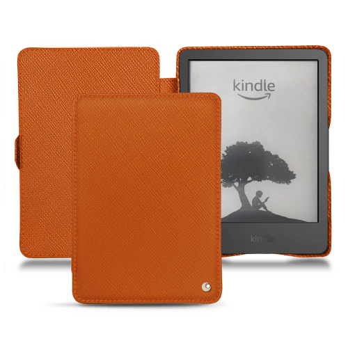 Amazon Kindle (2022) caixa personalizada premiumOrange vibrant ( Pantone #e36b39 ) 