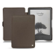 Funda de piel Amazon Kindle (2022) - Gris Veggie ( Pantone #5e514d ) 