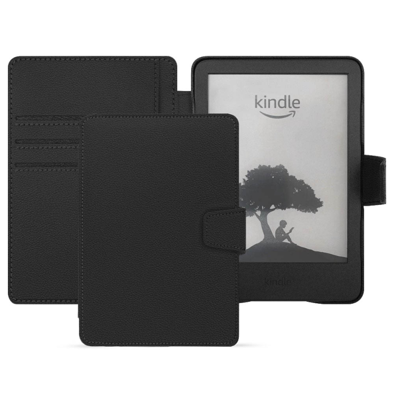 가죽 커버 Amazon Kindle (2022) - Noir PU ( Black ) 