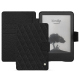 Amazon Kindle (2022) leather case - Ebène - Couture ( Noir / Black ) 
