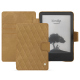 Capa em pele Amazon Kindle (2022) - Sable vintage - Couture ( Pantone #9b7340 ) 