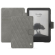 Amazon Kindle (2022) leather case - Acier vintage - Couture ( Pantone #d85827b ) 