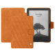 Lederschutzhülle Amazon Kindle (2022) - Mandarine vintage - Couture ( Pantone #d47231 ) 
