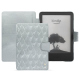 Custodia in pelle Amazon Kindle (2022) - Platinium - Couture ( Pantone 877C ) 