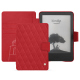 Custodia in pelle Amazon Kindle (2022) - Rouge troupelenc - Couture ( Pantone #AB191A )