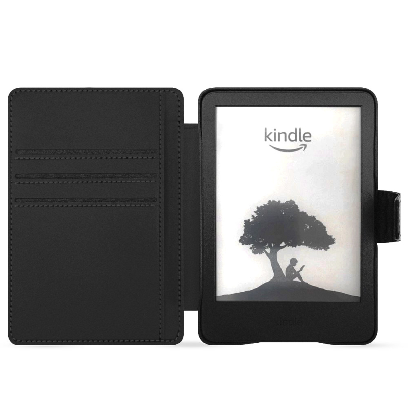 Kindle Paperwhite Leather Case (11th Generation) Black Open Box