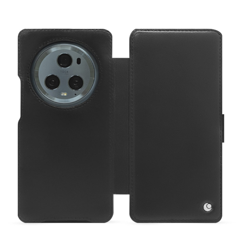 Capa em pele Honor Magic5 Pro Capa em pele Honor Magic5 Pro