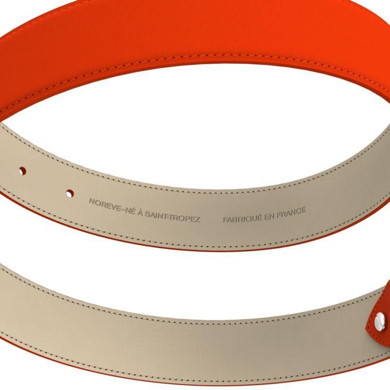Men's Noreve leather belt - Griffe 3 Men's Noreve leather belt - Griffe 3
