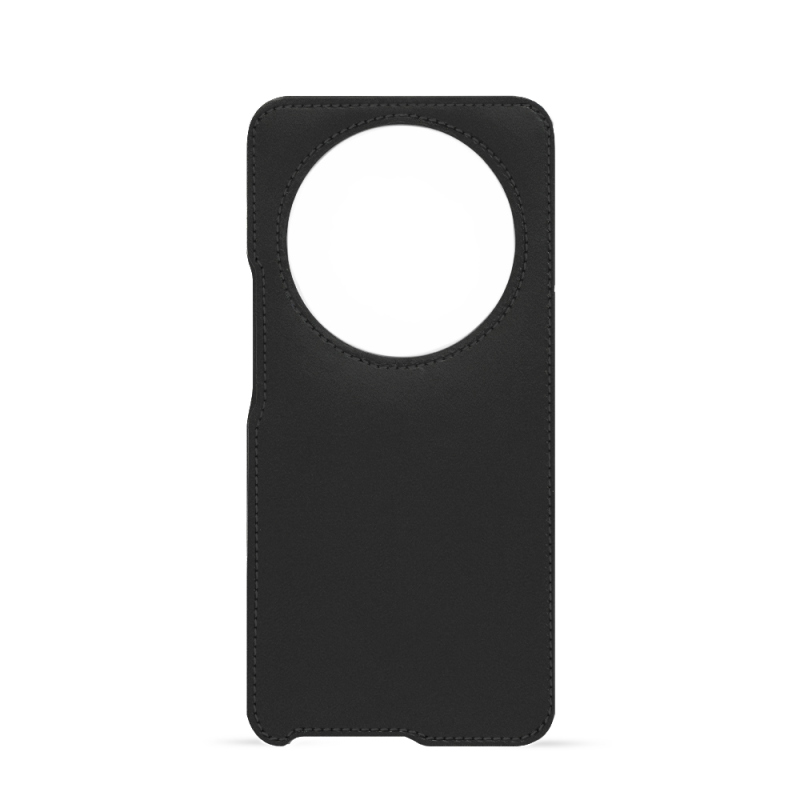 COOL Funda Flip Cover para Huawei Honor Magic 5 Lite Liso Negro