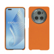 Coque cuir Honor Magic5 Pro - Orange ( Nappa - Pantone #ff9351 ) 