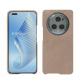Coque cuir Honor Magic5 Pro - Taupe vintage ( Pantone #bda790 ) 