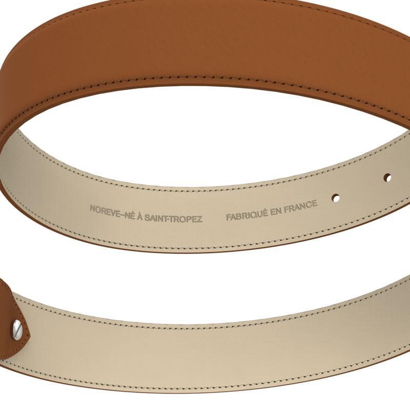 Women's Noreve leather belt - Griffe 3 Women's Noreve leather belt - Griffe 3